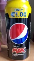 Mängden socker i Pepsi max