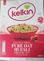 Mängden socker i Pure oat muesli fruit & nut