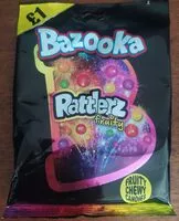 Mängden socker i Rattlerz Fruity Chewy Candies