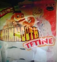 Mängden socker i Mammouth tétine