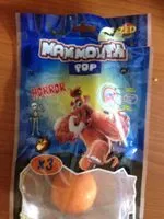 Mängden socker i Mammouth pop