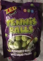 Mängden socker i Tennis balls