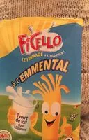 Mängden socker i Fromage à effilocher Emmental