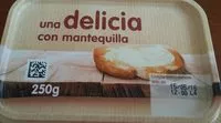 Mängden socker i Delicia Con Mantequilla