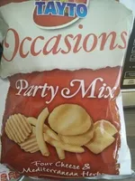 Mängden socker i Occasions party mix
