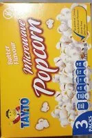 Mängden socker i Tayto microwave popcorn