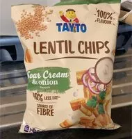 Mängden socker i Lentil chips