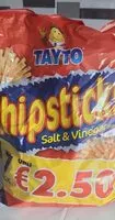 Mängden socker i Chipsticks