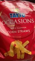Mängden socker i spicy corn straws