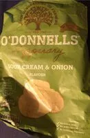 Mängden socker i Sour cream and onion