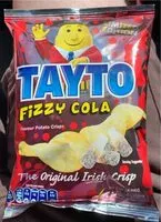 Mängden socker i fizzy cola crisps
