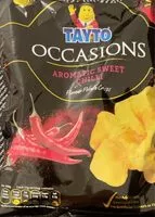 Mängden socker i Occasions aromatic sweet chilli