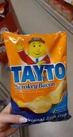 Mängden socker i Tayto smokey bacon