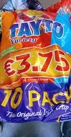 Mängden socker i Tayto variety