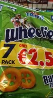 Mängden socker i Wheelies