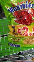 Mängden socker i Meanies 7pkt