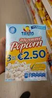 Mängden socker i Salted popcorn