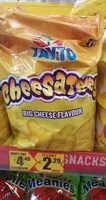 Mängden socker i Cheesatees
