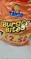 Mängden socker i Tayto burger bites 7pack