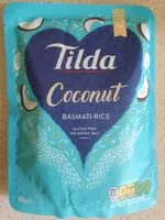 Mängden socker i Tilda Coconut Basmati Rice