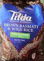 Mängden socker i Brown basmati and wild rice