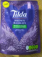 Mängden socker i wholegrain brown basmati rice