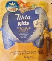 Mängden socker i Vegetable paella kids