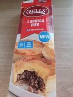 Mängden socker i Scotch pies