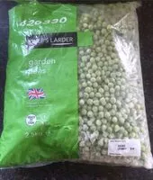 Mängden socker i Garden peas