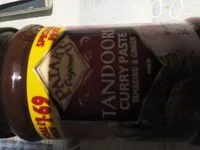 Mängden socker i Tandoori curry paste
