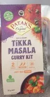 Mängden socker i Tikka masala cutty kit