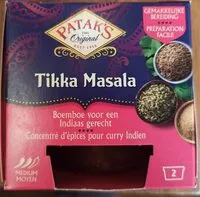 Mängden socker i Tikka Masala