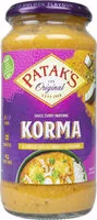 Mängden socker i Sauce Korma