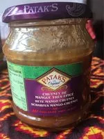 Mängden socker i Scharfes Mango-Chutney . scharf