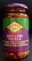 Mängden socker i Patak's - Hot Lime Pickle -