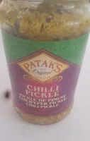 Mängden socker i Patak's Chilli Pickle