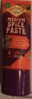 Mängden socker i Medium spice paste