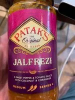 Mängden socker i Patak's Jalfrezi Cooking Sauce
