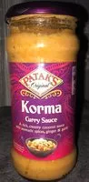 Mängden socker i Korma Curry Sauce