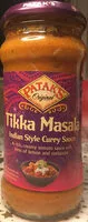 Mängden socker i Tikka Masala Indian Style Curry Sauce