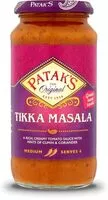 Mängden socker i Pataks 400G Tikka Masala
