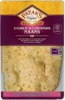 Mängden socker i Garlic & Coriander Naan Breads x 2