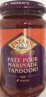 Mängden socker i Pâte pour Marinade Tandoori
