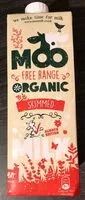 Mängden socker i Moo free range skimmed milk