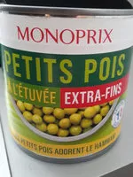 Mängden socker i petits pois a l'etuvée extra-fins