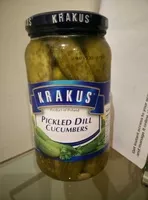 Mängden socker i pickled dill cucumbers