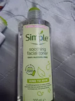 Mängden socker i Soothing facial toner