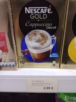 Mängden socker i Nescafe cappuccino decaf