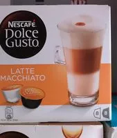 Mängden socker i Capsules NESCAFE Dolce Gusto Latte Macchiato 16 Capsules