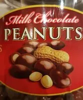 Mängden socker i Milk chocolate Peanuts